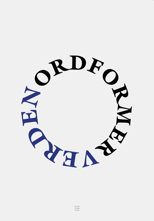 Ord former verden, Blå