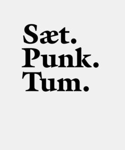 Sæt Punktum, Sort